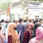কাউনিয়ায় এইচএসসি ও সমমান পরীক্ষার প্রথম দিনে অনুপস্থিত ৪০ পরীক্ষার্থী