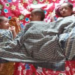 একসঙ্গে তিন কন্যাসন্তানের জন্ম, চরম অর্থসংকটে পীরগাছার সৌর-হাসি দম্পতি