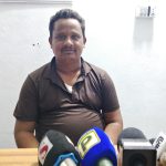 পীরগাছায় এক যুবককে মারধরের অভিযোগে সংবাদ সম্মেলন
